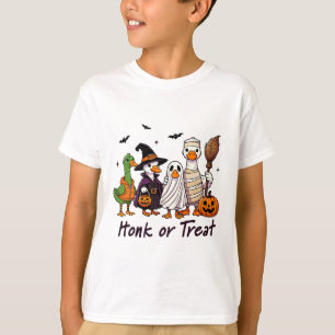 Camiseta Honra Ou Trate O Fato De Figurar No Halloween