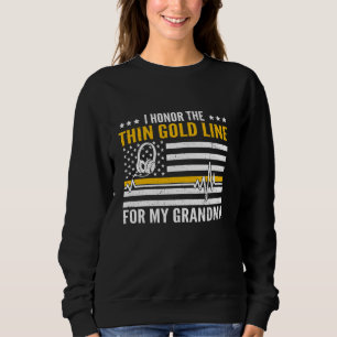 Camiseta Honra Pela Minha Avó Orgulhosa Família 911 Dispatc