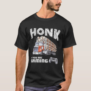 Camiseta Honra Se Você Está Jogando Com O Gamer Vintage