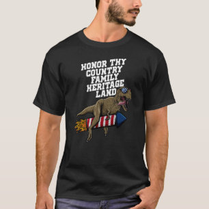 Camiseta Honra Than Country Heritage Patriotic American Pat