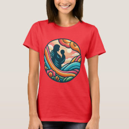 Camiseta Honrando as Mães Básicas das Mulheres