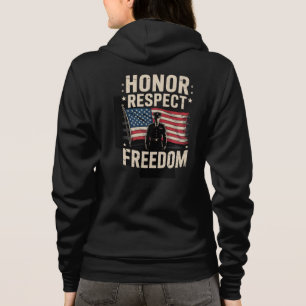 Camiseta Honrando Heroes Veteran Day Design Patriótico