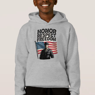 Camiseta Honrando Heroes Veteran Day Design Patriótico