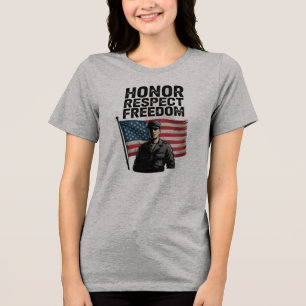 Camiseta Honrando Heroes Veteran Day Design Patriótico