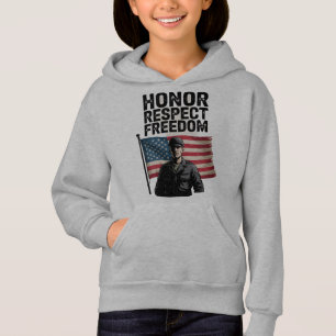 Camiseta Honrando Heroes Veteran Day Design Patriótico
