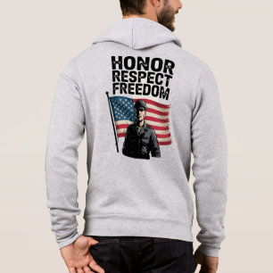 Camiseta Honrando Heroes Veteran Day Design Patriótico