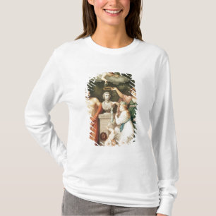 Camiseta Honrando o busto de Linnaeus