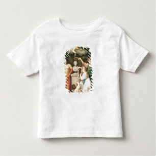 Camiseta Honrando o busto de Linnaeus