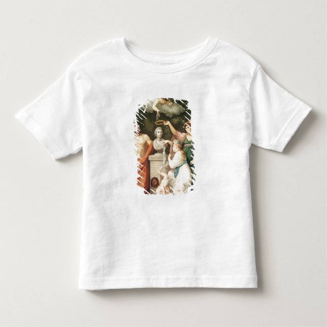 Camiseta Honrando o busto de Linnaeus (Frente)