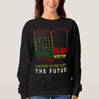 Camiseta Honrando o passado inspirador Futuro Hist Negro Af