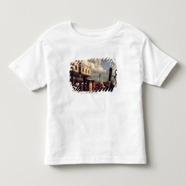 Camiseta Honras funerárias dadas a Titian que morreu em (Frente)