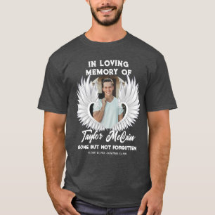 Camiseta Honre Sua Memória: Memorial de Foto Personalizado