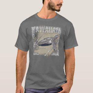 Camiseta honu sagrado do mergulho