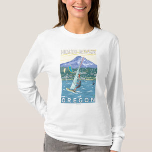 Camiseta Hood River, surfistas de ORWind & pensionistas do