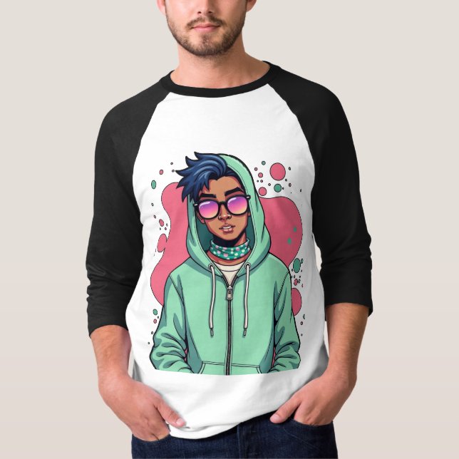 Camiseta Hooded Street Vibe (Frente)