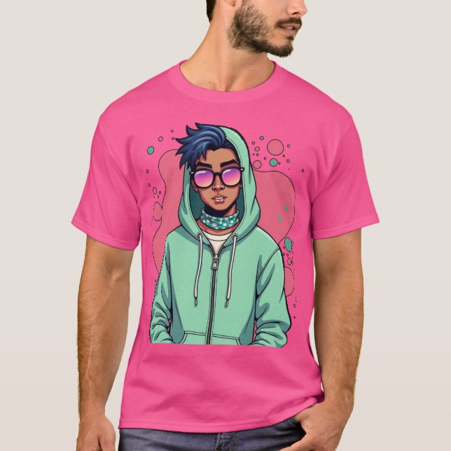 Camiseta Hooded Street Vibe (Frente)