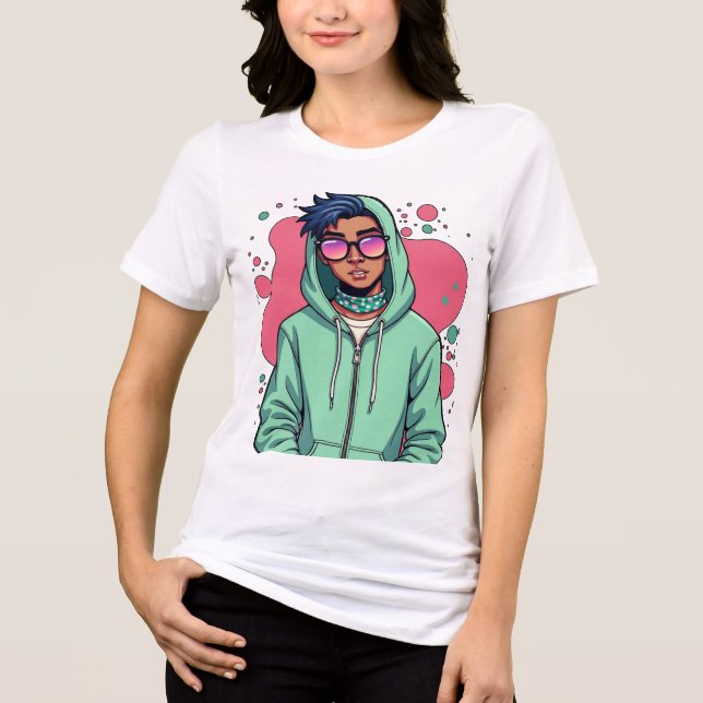Camiseta Hooded Street Vibe (Frente)