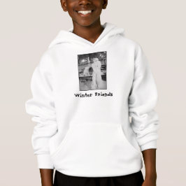Camiseta Hoodie "Amigos de inverno"