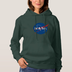 Camiseta Hoodie (Aurora Green) da NASA (Icônica)