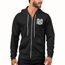 Hoodie (BLK) do logotipo da madrugada real