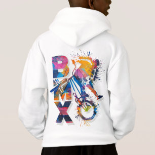 Camiseta Hoodie Bmx Colorida - Bmx Bike