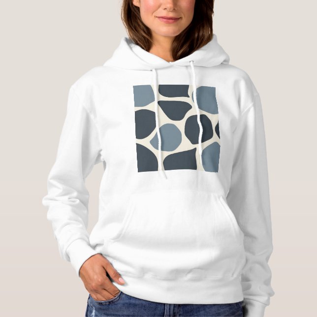 Camiseta Hoodie Cerulean Mist Drift (Frente)