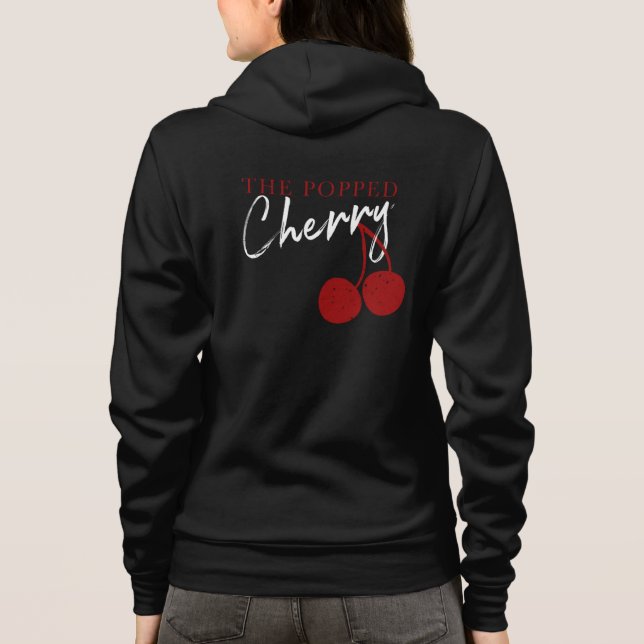 Camiseta Hoodie Cherry Popped (Verso)