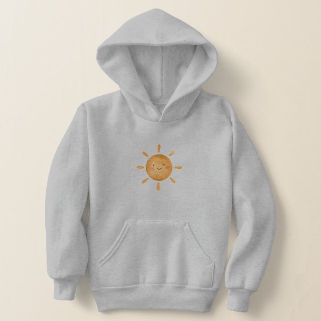 Camiseta Hoodie Children, Girls - Sun (Postura )