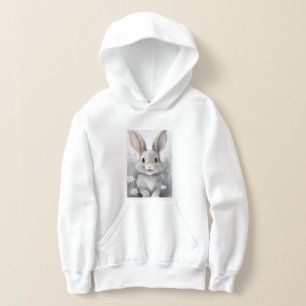 Camiseta Hoodie Coelho da Rapariga