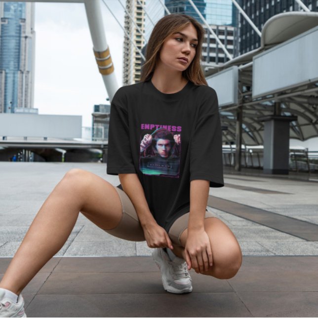 Camiseta Hoodie Cyborg (Criador carregado)