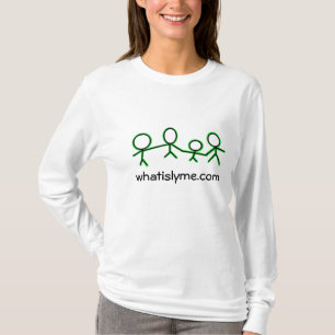 Camiseta Hoodie da consciência de whatislyme.com Lyme