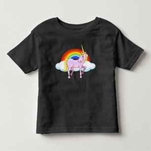 Camiseta Hoodie da criança do unicórnio