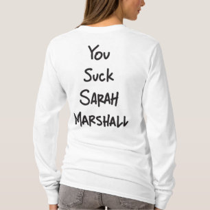 Camiseta Hoodie da dissolução de Sarah Marshall