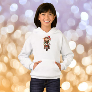 Camiseta Hoodie da Elf de Natal de moto