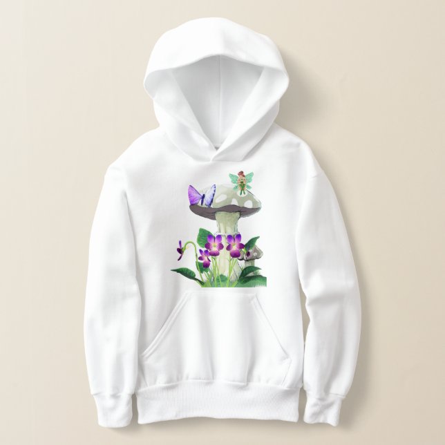 Camiseta Hoodie da garota da fantasia (Postura )