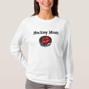 Camiseta Hoodie da mamã do hóquei