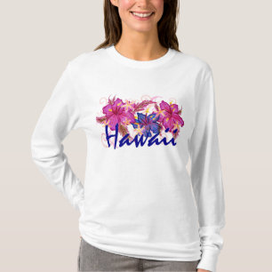 Camiseta Hoodie das senhoras de Havaí