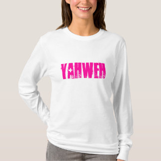 Camiseta Hoodie das senhoras de Yahweh