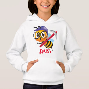 Camiseta Hoodie de abelhas fofinho personalizado
