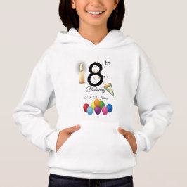 Camiseta Hoodie de Aniversário de criança personalizado