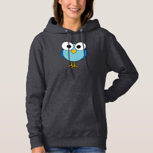 Camiseta Hoodie De Ave De Olho Googado