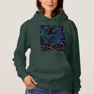 Camiseta Hoodie de bolhas quebradas