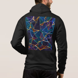 Camiseta Hoodie de bolhas quebradas