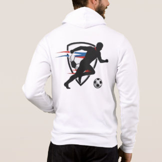 Camiseta Hoodie de futebol personalizado | Futebol minimali
