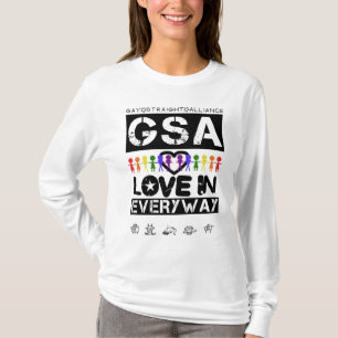 Camiseta Hoodie de GSA