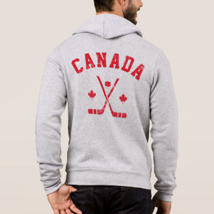 Camiseta Hoodie de hóquei no gelo do Canadá