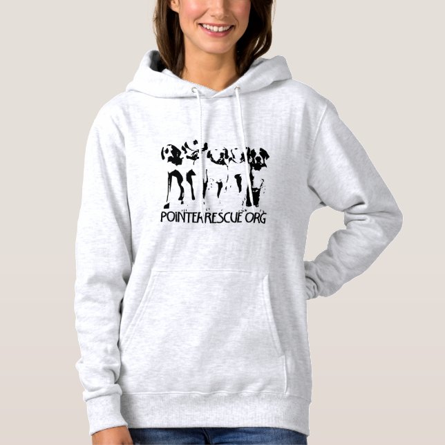 Camiseta Hoodie de mulheres da tripulação de Mark (Frente)