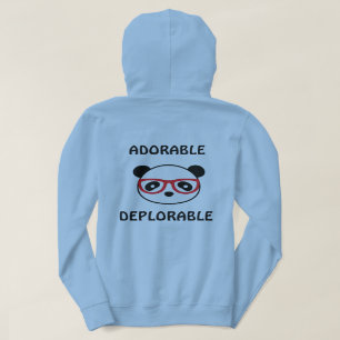 Camiseta Hoodie Deplorável - Adorável Leon Panda Deplorável