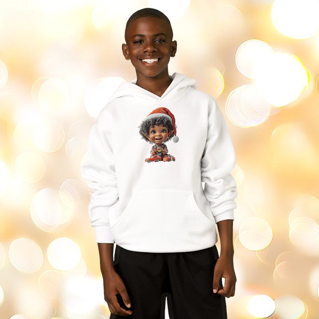 Camiseta Hoodie do Bebê de Natal (Criador carregado)