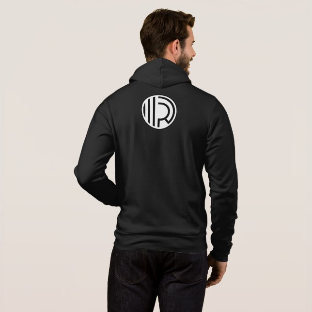 Camiseta Hoodie do Círculo IIIRD (Parte Traseira Completa)